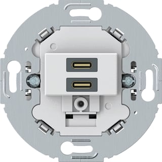 Hager Berker - USB-voeding usbvoed wts4155wm