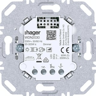 Hager Berker - Potentiometer vr lichtregelsysteem pot-meter wdn4030