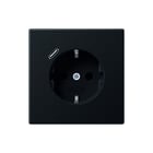 Jung - LS RANGE Wandcontactdoos (WCD schakelmat.) Wcd+Lad Ls Ant Usb C