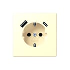 Jung - LS RANGE Wandcontactdoos (WCD schakelmat.) wcd ra+lad a+c s+ lc32001