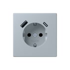 Jung - LS RANGE Wandcontactdoos (WCD schakelmat.) wcd ra+lad a+c s+ lc32013