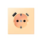Jung - LS RANGE Wandcontactdoos (WCD schakelmat.) wcd ra+lad a+c s+ lc32060