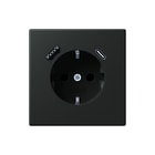 Jung - LS RANGE Wandcontactdoos (WCD schakelmat.) Wcd Ra+Lad A+C S+ Lc32140