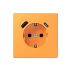 Jung - LS RANGE Wandcontactdoos (WCD schakelmat.) wcd ra+lad a+c s+ lc4320l