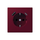 Jung - LS RANGE Wandcontactdoos (WCD schakelmat.) wcd ra+lad a+c s+ lc4320m