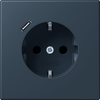 Jung - LS RANGE Wandcontactdoos (WCD schakelmat.) wcd ra+lad c s+ lc32010