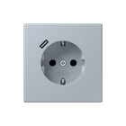 Jung - LS RANGE Wandcontactdoos (WCD schakelmat.) wcd ra+lad c s+ lc32013