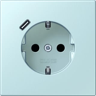 Jung - LS RANGE Wandcontactdoos (WCD schakelmat.) wcd ra+lad c s+ lc32034