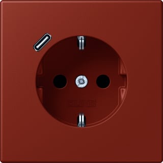 Jung - LS RANGE Wandcontactdoos (WCD schakelmat.) wcd ra+lad c s+ lc32110