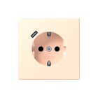 Jung - LS RANGE Wandcontactdoos (WCD schakelmat.) wcd ra+lad c s+ lc32123