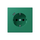 Jung - LS RANGE Wandcontactdoos (WCD schakelmat.) wcd ra+lad c s+ lc4320g