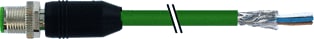 MURR - Patchkabel twisted pair v industrie m12 2x2xawg22 sh grn 60m