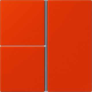Jung - LS RANGE Bed.element / centr.pl. schakelmat. knx afd f40 3v lc4320s