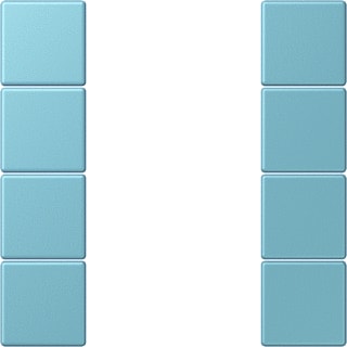 Jung - LS RANGE Bed.element / centr.pl. schakelmat. knx afd f50 4v lc32033