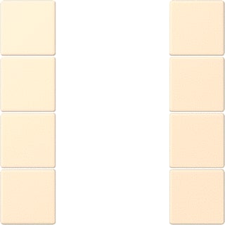 Jung - LS RANGE Bed.element / centr.pl. schakelmat. Knx Afd F50 4V Lc4320B