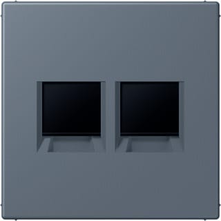 Jung - LS RANGE Inzetplaat schakelmateriaal afd 2v amp lc32011