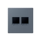 Jung - LS RANGE Inzetplaat schakelmateriaal afd 2v amp lc32011