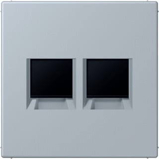 Jung - LS RANGE Inzetplaat schakelmateriaal Afd 2V Amp Lc32013