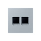 Jung - LS RANGE Inzetplaat schakelmateriaal Afd 2V Amp Lc32013
