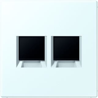 Jung - LS RANGE Inzetplaat schakelmateriaal afd 2v amp lc32024