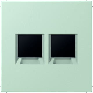 Jung - LS RANGE Inzetplaat schakelmateriaal Afd 2V Amp Lc32042