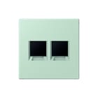 Jung - LS RANGE Inzetplaat schakelmateriaal Afd 2V Amp Lc32042