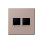 Jung - LS RANGE Inzetplaat schakelmateriaal Afd 2V Amp Lc32131
