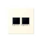 Jung - LS RANGE Inzetplaat schakelmateriaal afd 2v amp lc4320b