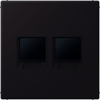 Jung - LS RANGE Inzetplaat schakelmateriaal afd 2v amp lc4320j