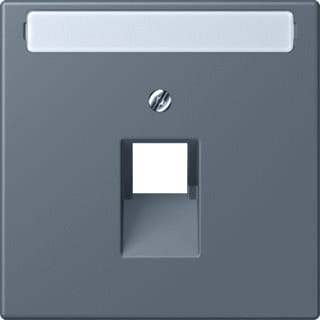 Jung - LS RANGE Inzetplaat schakelmateriaal afd 1v tekstv uae lc32011