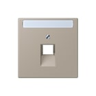 Jung - LS RANGE Inzetplaat schakelmateriaal afd 1v tekstv uae lc32142