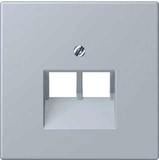 Jung - LS RANGE Inzetplaat schakelmateriaal Afd 2Voudig Uae Lc32013