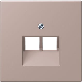 Jung - LS RANGE Inzetplaat schakelmateriaal afd 2voudig uae lc32131