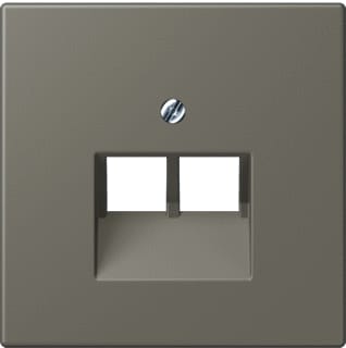 Jung - LS RANGE Inzetplaat schakelmateriaal afd 2voudig uae lc32141