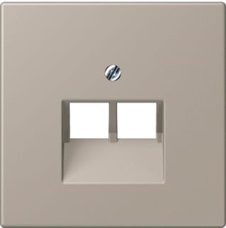 Jung - LS RANGE Inzetplaat schakelmateriaal Afd 2Voudig Uae Lc32142