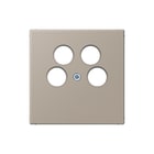 Jung - LS RANGE Inzetplaat schakelmateriaal afd sat/tv 4-gats lc32142