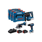Bosch - Gereedschapset (elektrisch/accu) Combiset 18V Gsr+Gbh+Gws