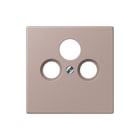 Jung - LS RANGE Inzetplaat schakelmateriaal afd sat/tv 3-gats lc32131