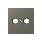 Jung - LS RANGE Inzetplaat schakelmateriaal afd sat/tv 3g lc4320p41