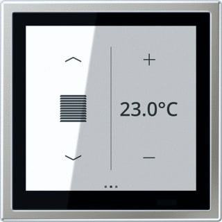 Jung - LS RANGE Meervoudig bed.-element bussysteem ls touch ruimtecont edel