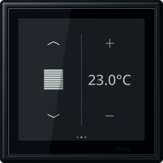 Jung - LS RANGE Meervoudig bed.-element bussysteem touch ruimtecont lc4320r