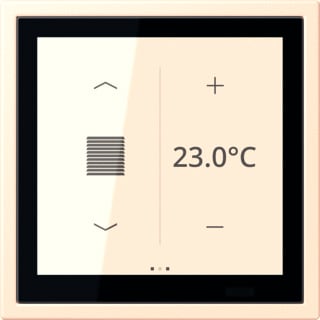 Jung - LS RANGE Meervoudig bed.-element bussysteem touch 0 rcd slv lc32123
