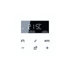 Jung - CD RANGE Ruimteklokthermostaat Home Thermstdispl Cd Awit