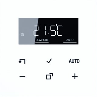 Jung - LS RANGE Ruimteklokthermostaat Home Thermstdispl Ls Awit