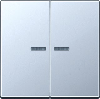 Jung - A RANGE Intelligent bedieningselement Home A500 2V Alu