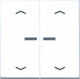 Jung - A RANGE Intelligent bedieningselement home a500 2v awit slv pl