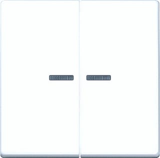 Jung - A RANGE Intelligent bedieningselement home a500 2v awit slv