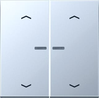 Jung - LS RANGE Intelligent bedieningselement home ls 2v alu pl