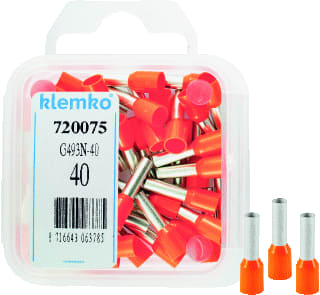 Klemko - Standaard Adereindhuls 720075 Ds40