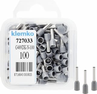 Klemko - DIN Adereindhuls 727033 Ds100